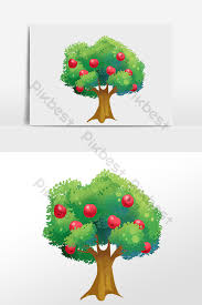Daftar gambar mewarnai buah apel via gambarhitamputih.website. Ilustrasi Pohon Buah Apel Merah Tanaman Hijau Yang Digambar Tangan Elemen Grafis Templat Psd Unduhan Gratis Pikbest