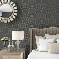Tempaper Tear Drop Charcoal And Metallic Silver Self Adhesive Removable Wallpaper Im468 The Home Depot Home Decor Living Decor Decor