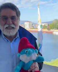 Vicente Rosas, nos envía video con el Gobernador Luis Cuvertino y con papá  Pitufo 🤗 alianza roja