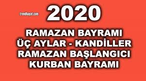 Peki, kurban bayramı ne zaman 2021? 2020 Ramazan Bayrami Ve Ramazan Ne Zaman Trend Hayat