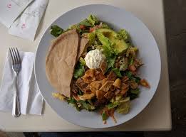 The chinese chicken salad is a humongous portion so you might want to split it with a friend. California Chicken Cafe Restaurant 2005 Westwood Blvd Los Angeles Ca 90025 Usa