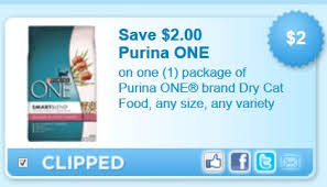 The first thing about taking care of your dogs is what they eat. Printable Coupon 2 Off Purina One Cat Food Irresistible Pets