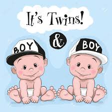 Two Cute Cartoon Twins Boys On A Blue Background Royalty Free Cliparts Vectors And Stock Illustration Image 55043575 13 likes · 1 talking about this. two cute cartoon twins boys on a blue background