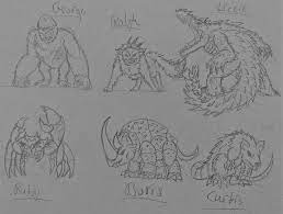 She made her first debut in rampage (1986), then reappeared in rampage: Rampage By Toonholt Deviantart Com On Deviantart Kaiju Art Rampage