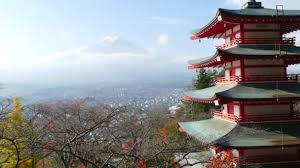 Beautiful Of Mt Fuji With Fall Colors In Japan Stock Video C Nicholashan 105938726