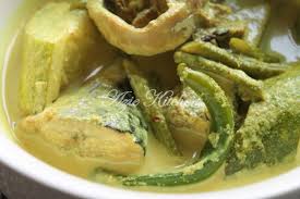 Resepi nasi dagang kelantan bersama gulai ikan tongkol dan acar Gulai Kuning Nasi Berlauk Kelantan Azie Kitchen
