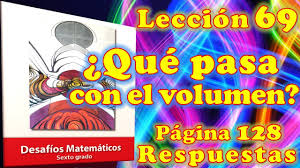 Serie aprender a ser primer grado: Desafios Matematicos 6 Lecc 69 Pagina 128 Youtube