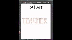 How do i duplicate a particular text multiple times, and when i change the source text all duplicates should change accordingly, how do i achieve it in illustrator, any help is appreciated? How To Fill In An Outlined Font In Illustrator Youtube
