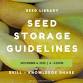 Skill Share: Seed Storage Guidelines — Napa County event image