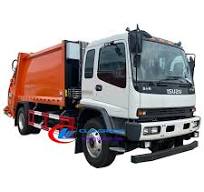 ISUZU FVR 12cbm garbage compression recycling truck