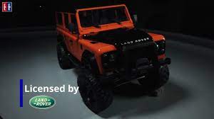 Different materials, parts, functions, paint surface. Meet Giant 1 8 Scale Rc Land Rover Defender Double E D110 Youtube