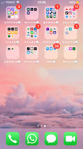 Home Screen Homescreen Iphone Iphone Organization Organize Phone Apps