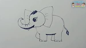 Check spelling or type a new query. Draw Cute Elephant Easy For Kids Youtube