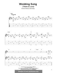 Wedding Song There Is Love By P Stookey Sheet Music On Musicaneo