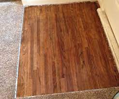 Uncovering the 1960s hardwood floor under carpet How To Refinish Your Hardwood Floor Under Carpet 5 Steps Instructables