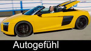 Maybe you would like to learn more about one of these? Audi R8 Spyder V10 Sound Exterior Interior Preview Convertible Roof All New Gen Neu Racetrack Youtube