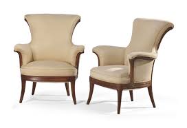Coin De Foyer A Pair Of Re Upholstered Carved Amaranth Armchairs By Eugene Gaillard 1911 Garten