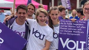 For the surname, see italian volta. Paneuropaische Partei Volt Energie Fur Europa Europa Dw 30 12 2018