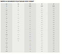 Adidas Men And Women Size Chart Tfc Football