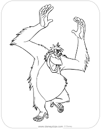 Kaa jungle book coloring pages. The Jungle Book Coloring Pages Disneyclips Com