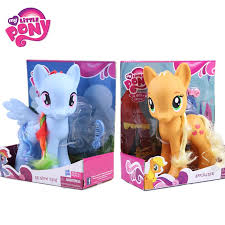 Big Sale 22cm My Little Pony Toys Rarity Apple Jack Rainbow Dash Princess Celestia Action Figure Shopee Indonesia