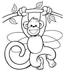 These 12 Outdoor Kids Crafts Are Perfect For Summer Monkey Coloring Pages Animal Coloring Pages Free Coloring Pages