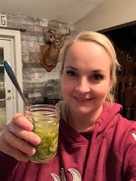 The joy of eating homemade pickles straight from the jar