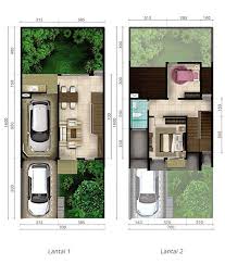 Desain rumah minimalis modern 10 x 15 via lagarua.blogspot.com. Desain Rumah Minimalis Ukuran 5x15 Cek Bahan Bangunan