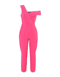Lavish Alice Double Layer Off The Shoulder Jumpsuit In Pink Jumpsuit One Piece Women Lavish Alice Jumpsuits One Pieces Online On Yoox Czech Republic 54174748ac