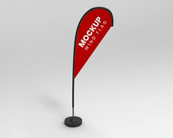 Wind Flag Mockup Paid Sponsored Ad Mockup Flag Wind In 2020 Wind Flag Flag Wind