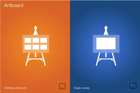 9 Cool Posters That Show The Differences Between Adobe Illustrator And Photoshop Illustration Photoshop Pics Cool Posters