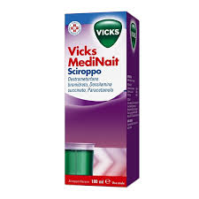 Wick medinait erkältungssaft (180) лекарства лечение и профилактика простуды. Vicks Medinait Scir 180ml Ciarciapharmacy