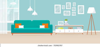 With the right remodeling ideas, you can impress guests and make your living room a cozy place. Interior Living Room Vector Banner Design Stock Vector Royalty Free 703983787