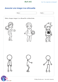 Exercices Maths Ms Mathematiques Maternelle Moyenne Section French Worksheets Math Learn French