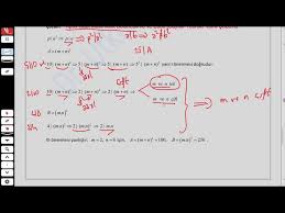 Maybe you would like to learn more about one of these? Kpss Oabt Matematik 2020 Lise Matematik Sayilar Teorisi Bolunebilme Cikmis Soru Uzerine Youtube