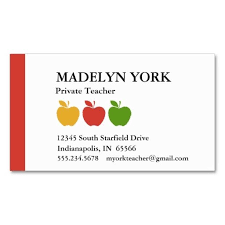 Adobe spark allows you to design unique business cards that best represent your business. Private Teacher Tutor Appointment Card Zazzle Com In 2021 Teacher Business Cards Tutor Business Private Teacher
