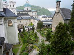 Did not stay long as houses are on the outskirts of the entire cemetery and someone was just opening their side. St Peter S Cemetery And Catacombs Salzburg Catacombs Cemetery Salzburg