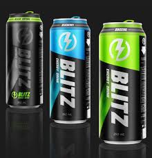 Blitz Energy Drink Packaging By Sofiane Yaya Via Behance Energy Drinks Packaging Beverage Packaging Drinks Packaging Design