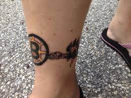 My Bruins Tattoo Front Left Side Of My Right Ankle Tattoos New Tattoos Infinity Tattoo