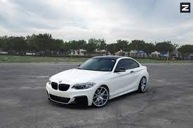 Although the m235i weighs about the same as the 335i and the 435i, bmw manages to make it feel different out on the road. Bmw M235i F22 White Zito Zs05 Wheel Front