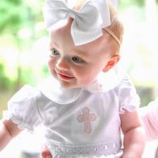 Angel manga Pima algodón vestido-blanco w rosa punto vestido-bebé del sur  clásico-bebé niña-pima algodón bebé-que viene a casa traje-vestidos de  hermana