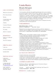 This cv formatting guide includes examples, template, font style and size, length, and t. Beautician Resume Format Pdf Fill Online Printable Fillable Blank Pdffiller
