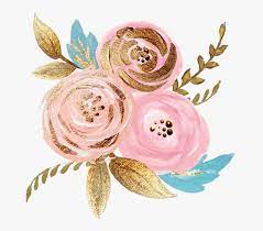 Seeking for free rose border png png images? Rose Gold Flower Png Rose Gold Watercolor Background Transparent Png Kindpng