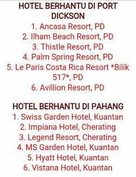 Menakutkan Ini Senarai Hotel Berhantu Di Setiap Negeri Kongsi Tular Semasa Forum Cari Infonet