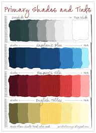 Colorways Annie Sloan Chalk Paint Primary Colors Shades
