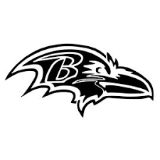 Baltimore Ravens Logo Black And White Nfl Baltimore Ravens Stencil Baltimore Ravens Baltimore Ravens Logo Nfl Baltimore Ravens