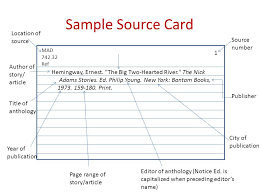 The difference between the two is that while a bibliography refers. 300 Index Cards November 2014