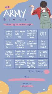 Ya, di kuis ini idn times pengen nantang kamu kenali idola dengan hanya lewat potongan gambar saja. Bts Army Template Di 2021 Kosakata Bts Kuis