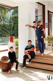 A singer and an actor from puerto rico, ricky martin became internationally known as a performer of latin pop music. Ricky Martin S Beverly Hills Nomadic Home Take A Closer Look
