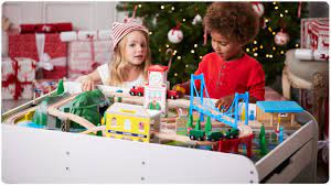 We bought clark a train table. Big City Rail Train Table 3 Years Early Learning Centre Youtube